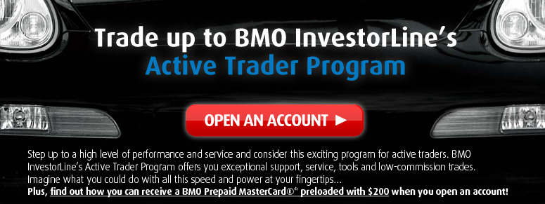 bmo investorline stock quotes